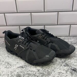 On Size 8.5 Cloud 5 Waterproof Mens Black Good Speed Laces Running‎ Shoes